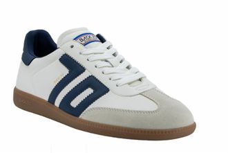 Back70 Mens Cloud 600 Shoes In White Navy