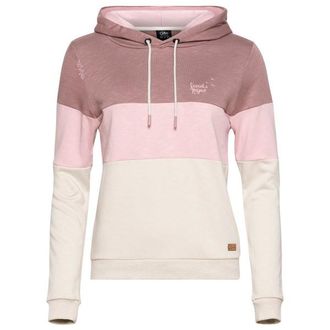 Chillaz Walchsee Search & Respect Hoodie f&uuml;r Damen | rosa/wei&szlig;