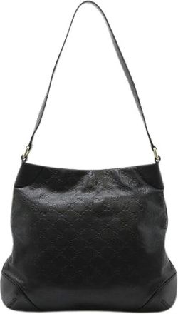 Gucci Pre-owned Shoulder Bags, female, Black, Size: ONE SIZE Pre-owned Vintage Shoulder Bag