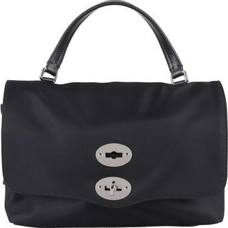 Zanellato Black Postina Rimboccata Tokyo S Swivel Buckle Nylon Shoulder Bag