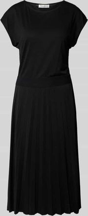 Marc O'Polo Tailliertes Jersey-Kleid mit elastischer Taille in BLACK, Größe M