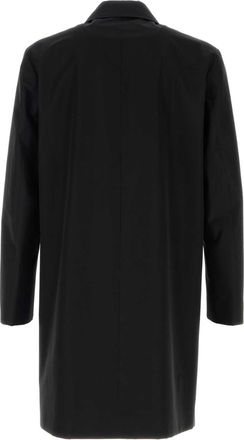 Gucci Mens Coat Black Cotton Mix