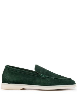ローファー・オックスフォード SCAROSSO FW23 Nele Green Suede (NELELOAFGRESUED) Scarosso Ludovico Suede Loafers | Green | FARFETCH