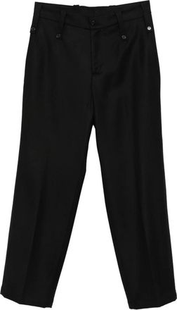 Paura Kyros Classic Pant - Heren - Nette broeken - Zwart - S - Wol - Broeken