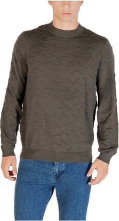 A|X Armani Exchange Hombre, Jerseys, Marr&oacute;n, Talla: M