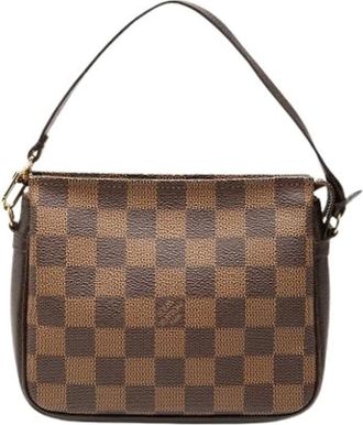 Louis Vuitton Pre-owned Shoulder Bags, female, Brown, Size: ONE SIZE Pre-owned Trousse Pochette