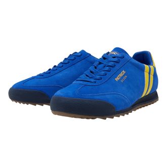 Patrick Mens Dijon Su&egrave;de Hardloopschoenen (Koninklijk Blauw/Geel/Marinete)