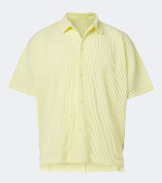 Homme Pliss&eacute; Issey Miyake Homme Pliss&eacute; Issey Miyake Camisa Monthly Colors: August plisada