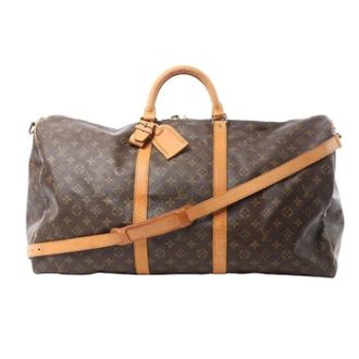 Louis Vuitton Pre-owned Weekend Bags, male, Brown, Size: ONE SIZE Pre-owned Keepall Bandouli&egrave;re 60