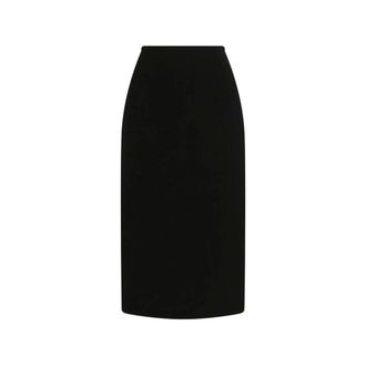 Dolce & Gabbana Dames, Rokken, Zwart, Maat: M Wol