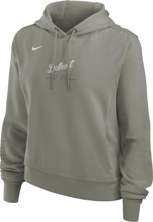Nike Detroit Tigers Performance One Nike Womens Dri-FIT MLB Pullover Hoodie in Brown | 02OYN05KDG-5HW