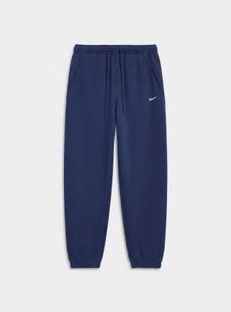 Nike Mens Solo Swoosh cotton fleece basketball joggers Loose fit