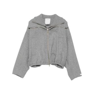 Sportmax Mujer, Chaquetas, Gris, Talla: 2XS