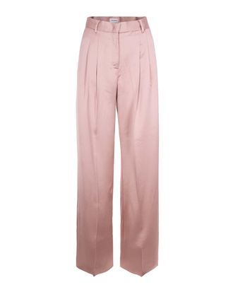 Andamane Wide-Leg Trousers With Front Pleats