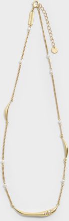 Charles & Keith Corrine Pearl Sculptural Necklace
