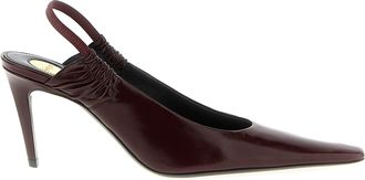 Saint Laurent Anne-Marie Decollete Bordeaux-Donna