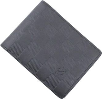 Louis Vuitton Black Infini Damier Infini Wallet (Bi-Fold) (Pre-Owned)