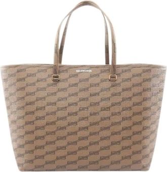 Balenciaga Pre-owned Tote Bags, female, Brown, Size: ONE SIZE Pre-owned Vintage Tote Bag