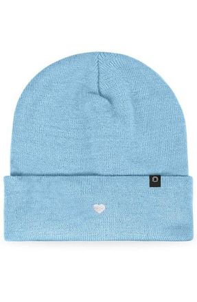 Dalix Lil Heart Beanie Cap in Baby Blue at Nordstrom