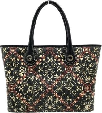 Chanel Pre-owned Tote Bags, female, Multicolor, Size: ONE SIZE Pre-owned Vintage Pouch Tote Bag