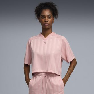 Puma T-shirt da training PUMA League dal taglio morbido da donna, Abbigliamento, Rosa, XXS