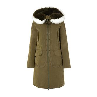 Peuterey Parkas, female, Green, Size: XS Giubbino