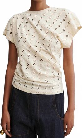 Rachel Comey Medanos Top In Ivory