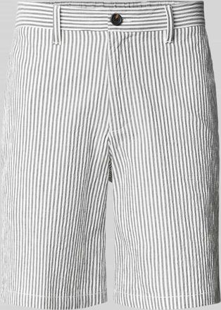 Selected Regular Fit Bermudas aus Baumwoll-Mix Modell KARL in Weiss, Gr&ouml;&szlig;e XXL