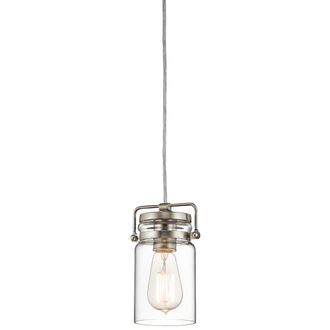 Elstead Lighting L&aacute;mpara de techo dorado con pantalla transparente de cristal
