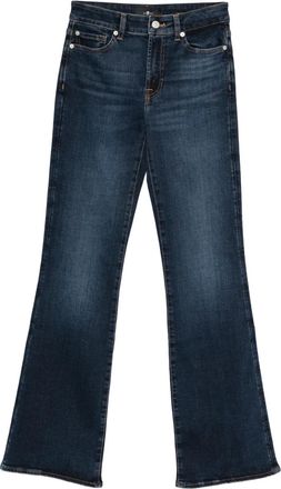 Seven 7 The Leggy jeans met vijf zakken - Blauw