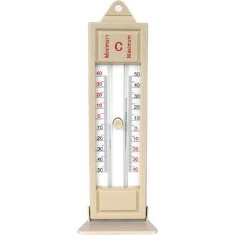 OEM Ulisem - Term&oacute;metro Digital De M&aacute;ximas Y M&iacute;nimas Para Invernaderos Y Jardines - Pantalla Clara - Soporte De Pared Integrado - Material: Abs Y Vidrio -