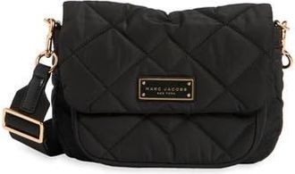 Marc Jacobs Quilted Nylon Utility Messenger Bag in Black at Nordstrom Rack