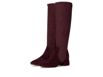Gentle Souls Emily Stretch Boots Womens Boots Wine Suede : 8.5 M