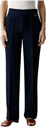 Joop Rechte broek - Dames - Straight fit broeken - Blauw - M - Broeken