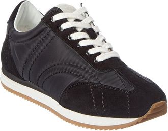 Toteme Sport Nylon & Suede Sneaker