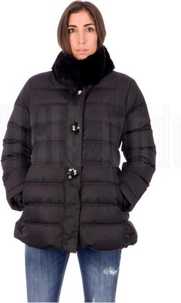 Cinzia Rocca Stijlvolle Jas voor Mannen en Vrouwen - Dames - Winterjassen - Zwart - XL - Jassen