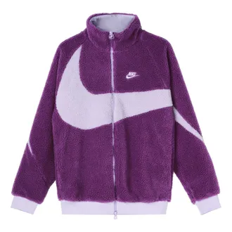 Nike Big Swoosh Reversible Boa Jacket (Asia Sizing) Purple BQ6546-570