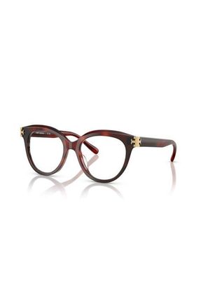 Tory Burch 51mm Phantos optical glasses in Tortoise at Nordstrom