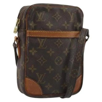 Louis Vuitton Pre-owned Danube Schoudertas - Dames - Pre-owned - Bruin - Maat: ONE Size Leer