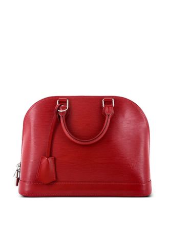 Louis Vuitton Alma Handbag Epi Leather PM satchel - Rood
