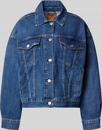 Lauren Ralph Lauren Regular Fit Jeansjacke mit Eingrifftaschen Modell MACMEY in Jeansblau, Größe XL