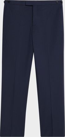 Reiss Mens Dream Adjustable Flat-Front Trousers