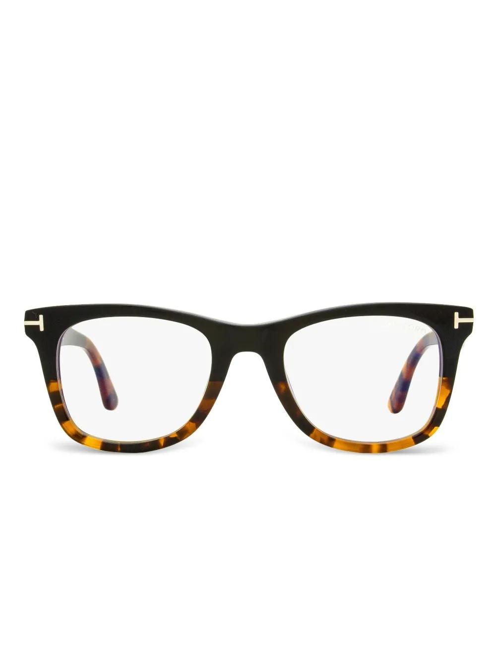 Lunettes De Soleil Tom Ford FT1044 Noir Brillant/Verres Marron Taille  60/12/140 Unisexe Style Élégant Et Intemporel