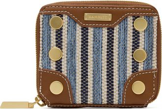 Hammitt 5 North Continental Wallet in Cabana Blue/brushed Gold at Nordstrom