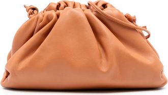 Bottega Veneta 2012-2025 Lambskin The Mini Pouch crossbody bag - women - Lambskin - One Size - Brown