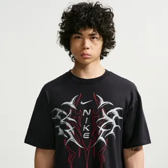 Nike Mens Nike Sportswear Max90 T-Shirt in Black | IU1697-010
