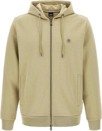 HUGO BOSS Green C-Spence 01 Cotton Hoodie