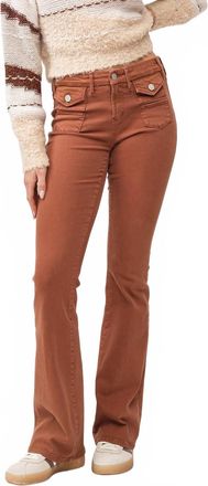 Dear John Denim Jaxtyn Bootcut Jean In Burnt Sienna