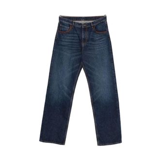 Etro Jeans, Heren, Blauw, W33, Straight Jeans
