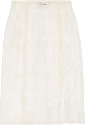 Zadig&Voltaire Justicia Kantrok - Dames - Korte rokken - Beige - M - Rokken